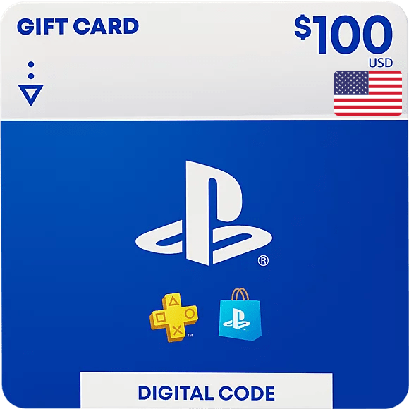 PSN Playstation Network Gift Card USA 100 USD
