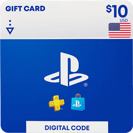 PSN Playstation Network Gift Card USA 10 USD