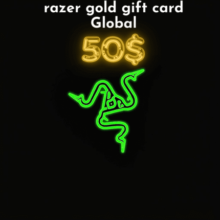 Razer Gold Gift Card 50 USD Global