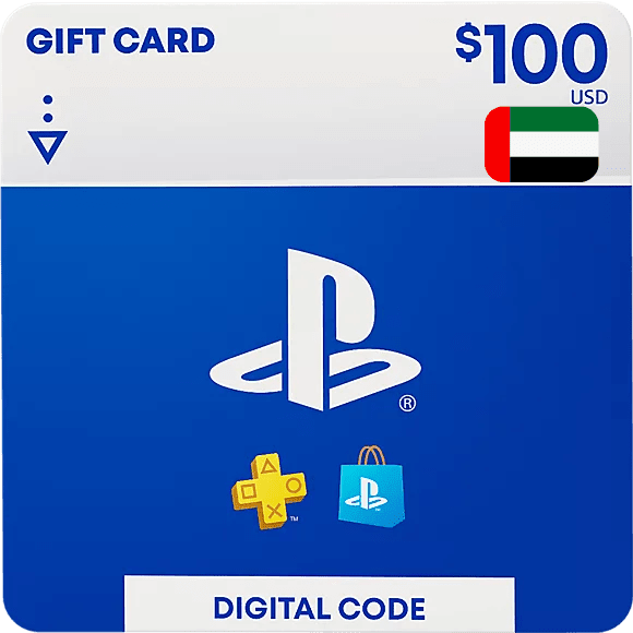 PSN Playstation Network Gift Card UAE 100 USD