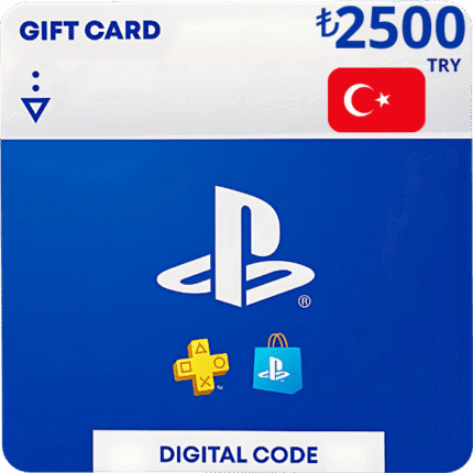 PSN Playstation Network Gift Card Turkey 2500 TRY
