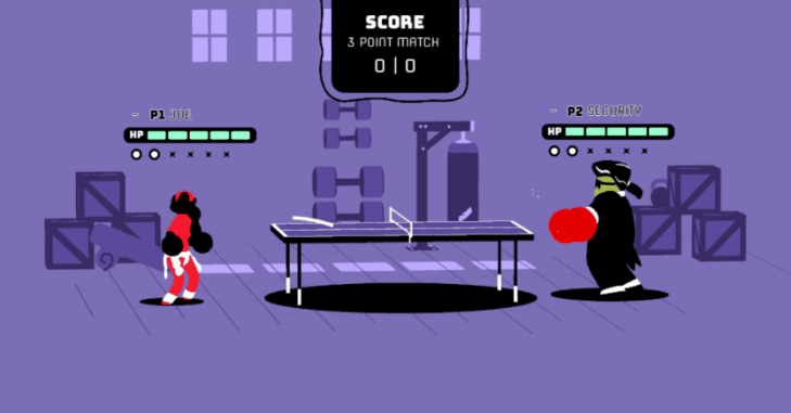 Punch Pong game
