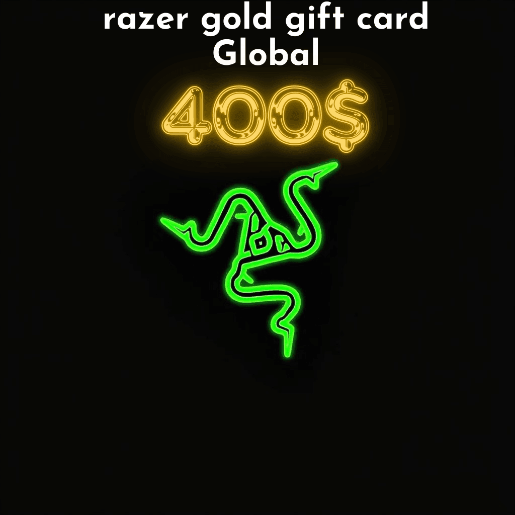 Razer Gold Gift Card 400 USD Global
