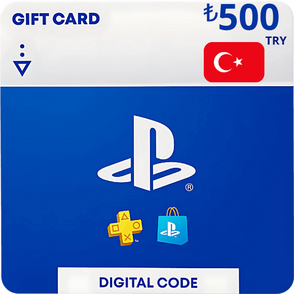 PSN Playstation Network Gift Card Turkey 500 TRY