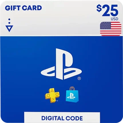 PSN Playstation Network Gift Card USA 25 USD