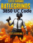 PUBG 3850 UC code Redeem