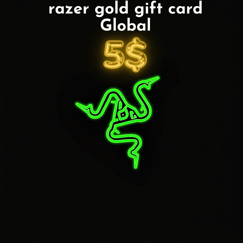 razer gold gift card 5 USD Global