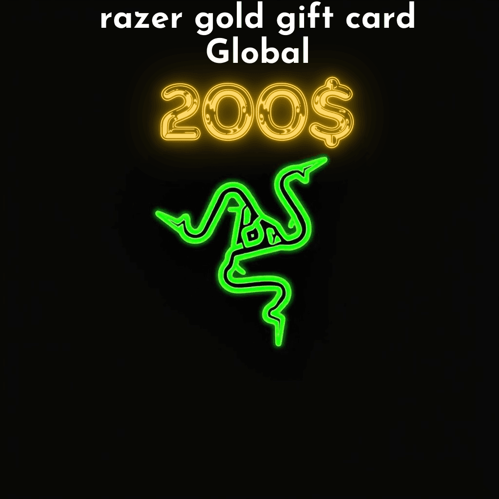 Razer Gold Gift Card 200 USD Global