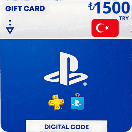 PSN Playstation Network Gift Card Turkey 1500 TRY
