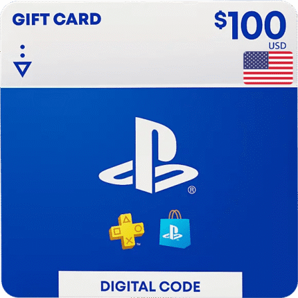 PSN Playstation Network Gift Card USA 100 USD