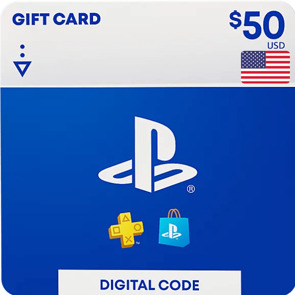 PSN Playstation Network Gift Card USA 50 USD