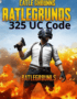 PUBG 325 UC code