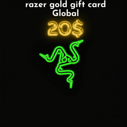 razer gold gift card 20 USD Global