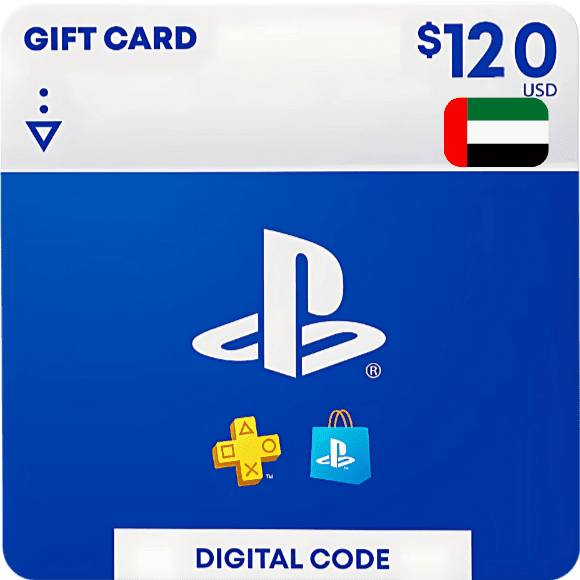 PSN Playstation Network Gift Card UAE 120 USD