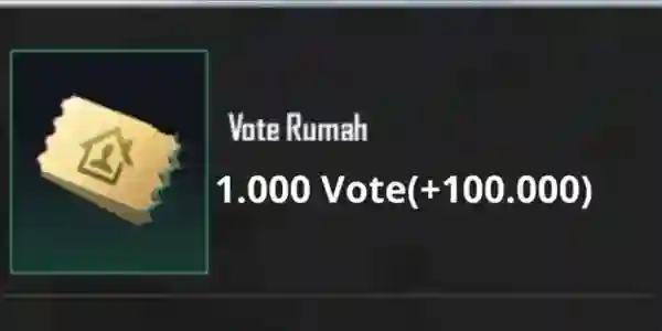 2 Million Home Vote Popularity PUBG MOBILE