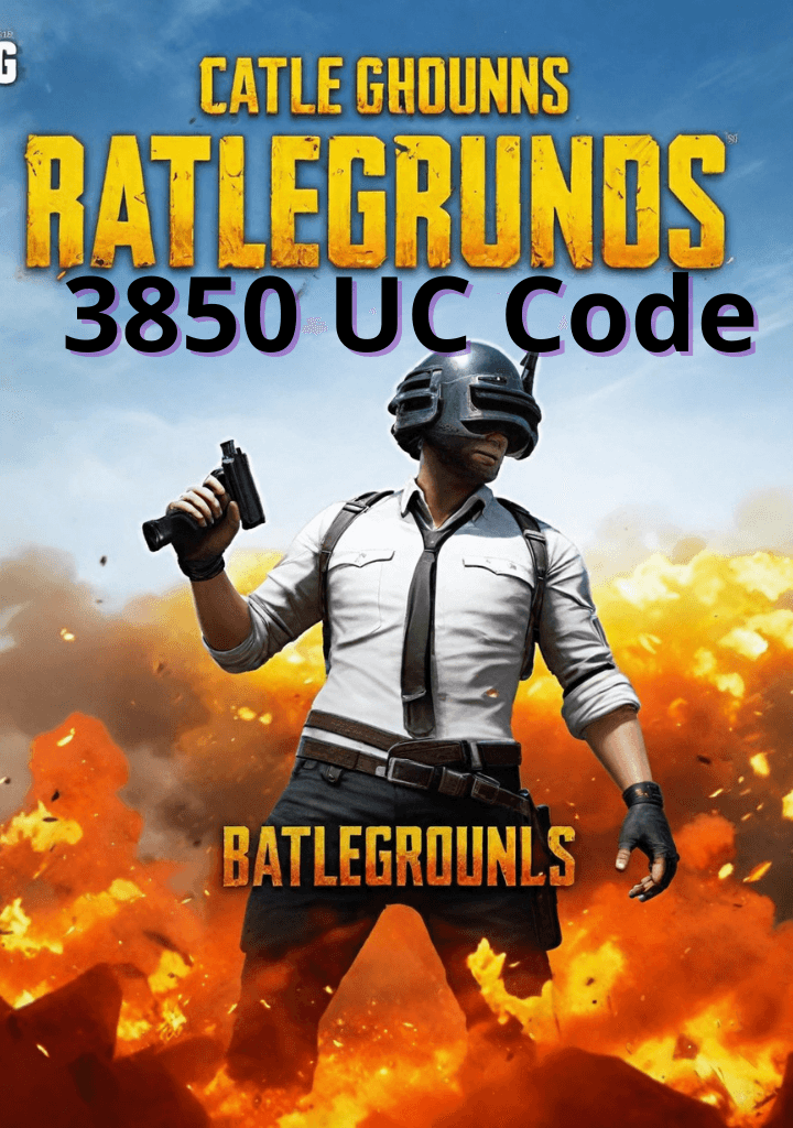 PUBG 3850 UC code Redeem