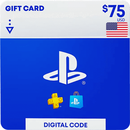 PSN Playstation Network Gift Card USA 75 USD