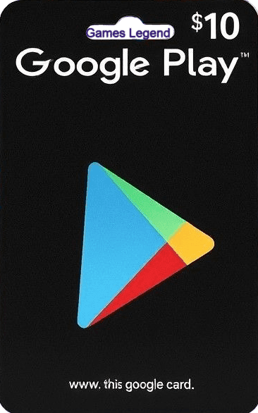 Google Play Gift Card 10 USD USA