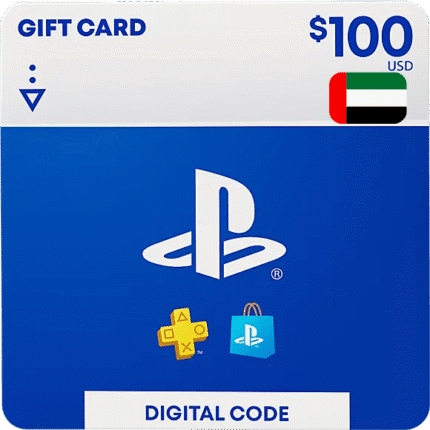 PSN Playstation Network Gift Card UAE 100 USD