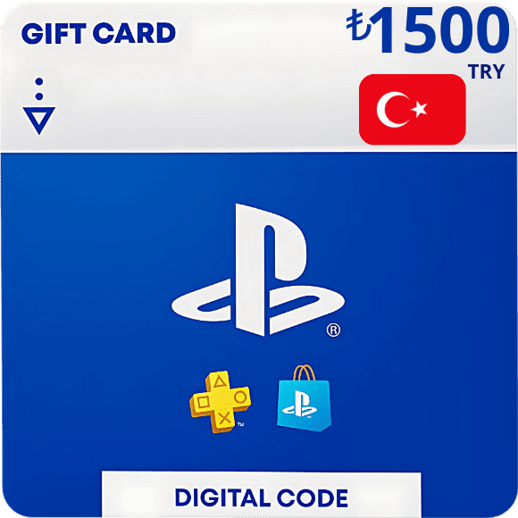 PSN Playstation Network Gift Card Turkey 1500 TRY