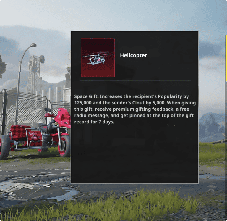 125k helicopter popularity pubg mobile